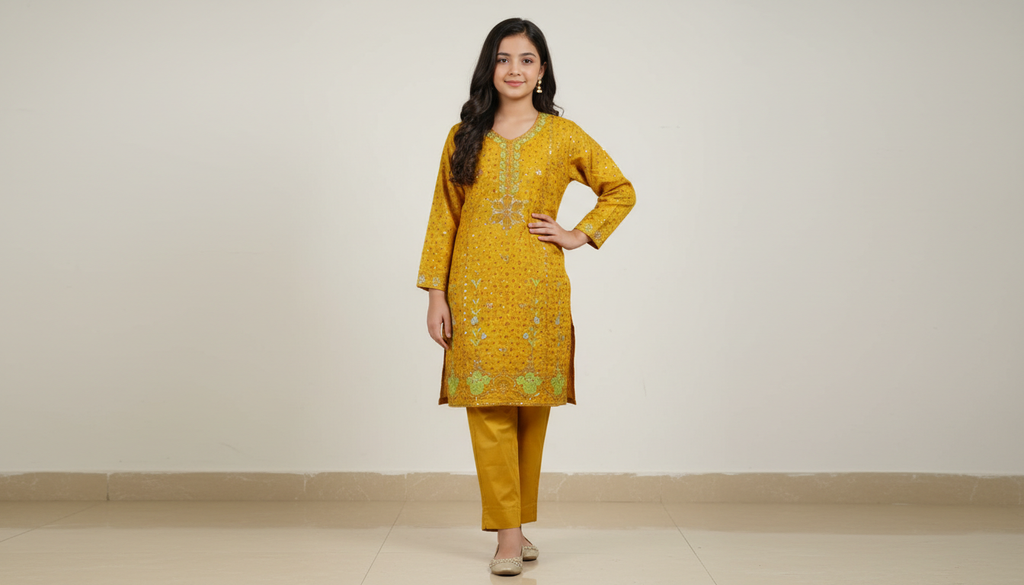 Cotton Embroidery Eid Collection 2 Piece