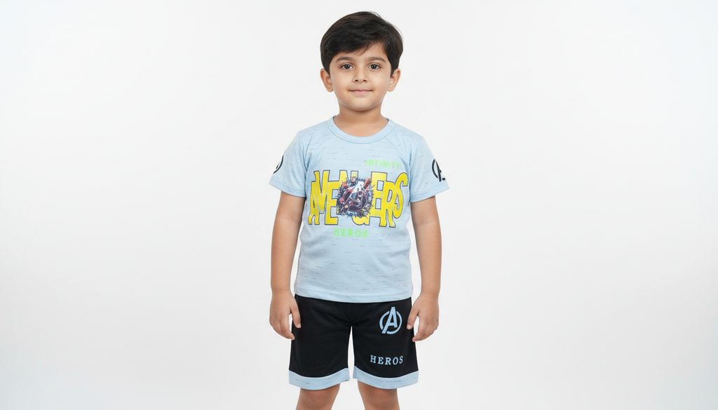 Baby boy shorts suits summer collection