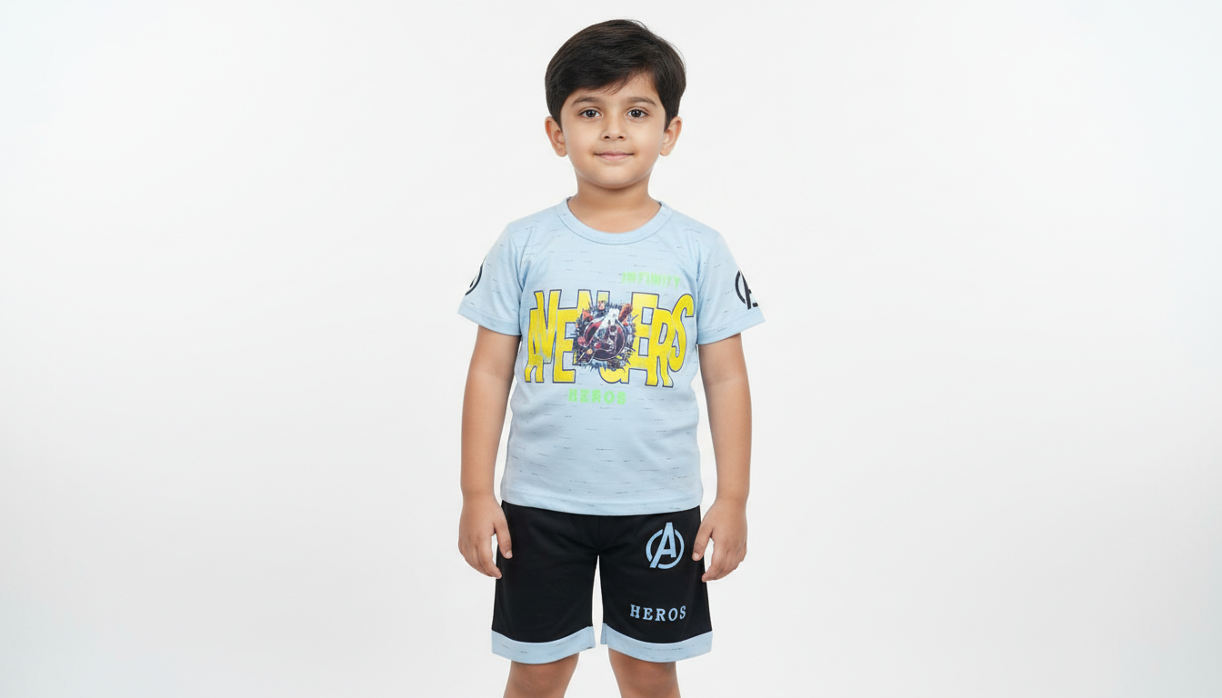 Baby boy shorts suits summer collection