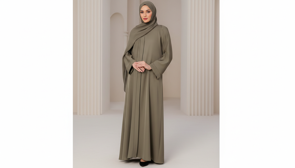 Kot design abaya with Stoller