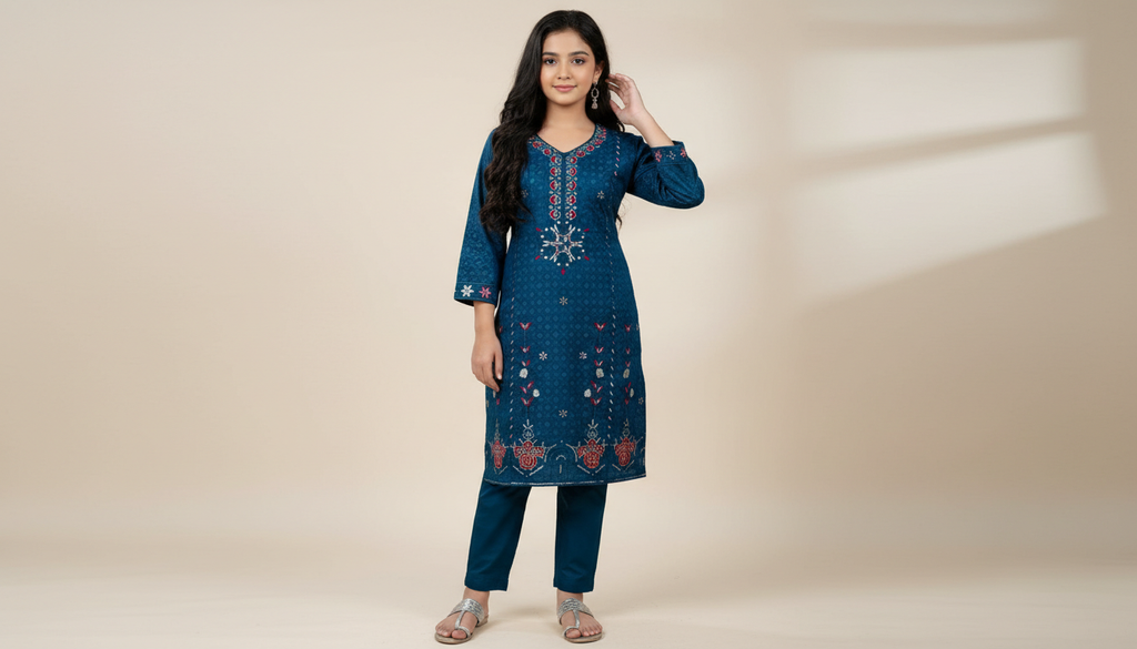 Cotton Embroidery Eid Collection 2 Piece
