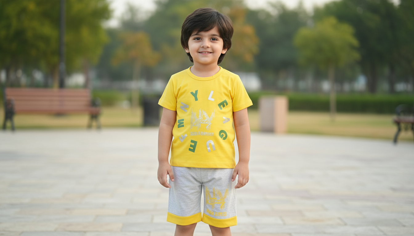 Baby boy shorts suits summer collection