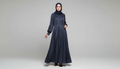 Frock Style Abaya With Stoller
