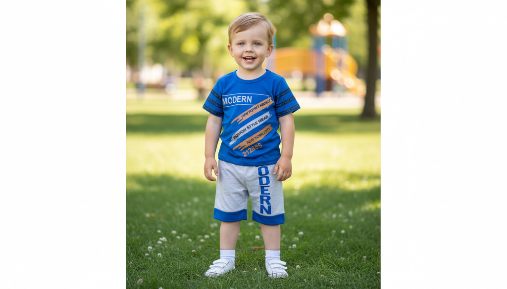 Baby boy shorts suits summer collection