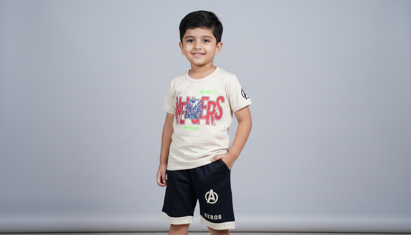 Baby boy shorts suits summer collection
