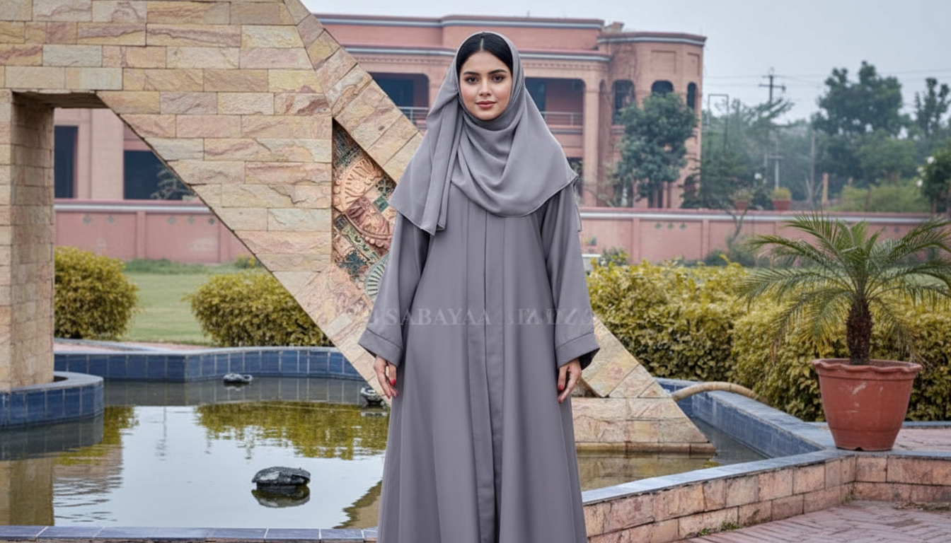 Kot design abaya with Stoller