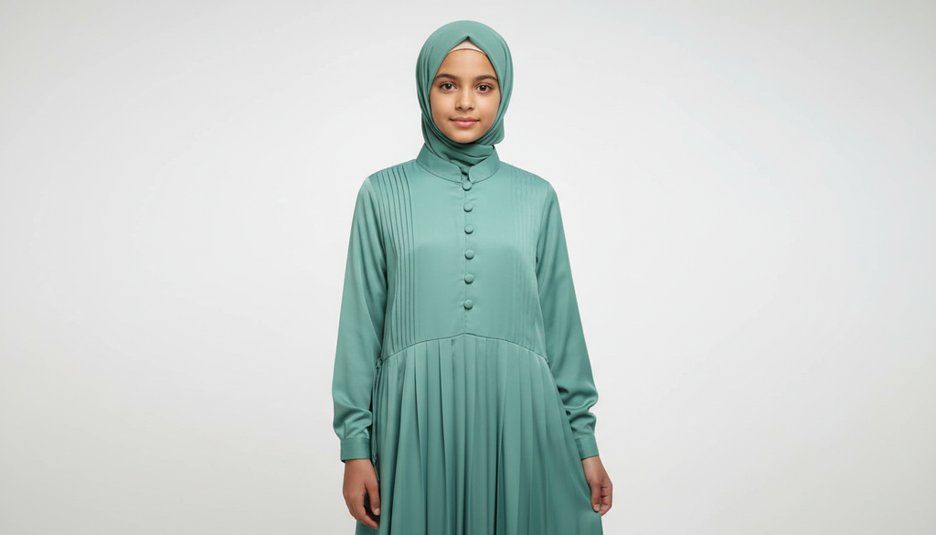 Frock Style Abaya With Stoller